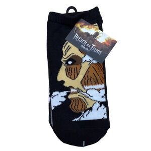 Attack on Titan Anime Socks 5 Pack Unisex Shoe Size 4-10